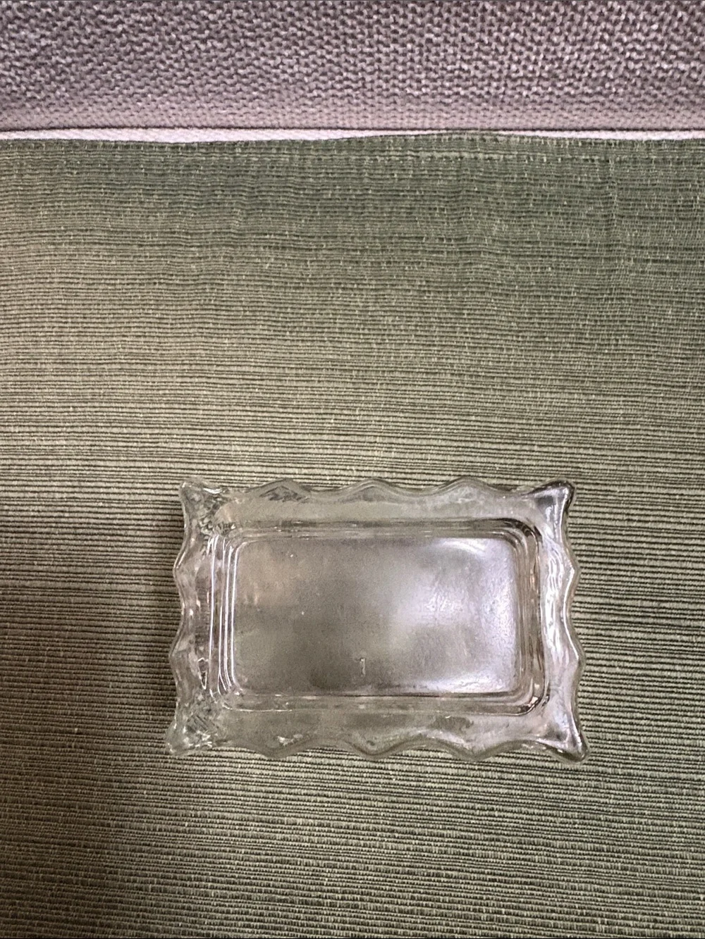 Clear Glass Tray - Organizer